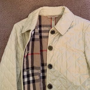 Authentic Burberry women’s quilted jacket